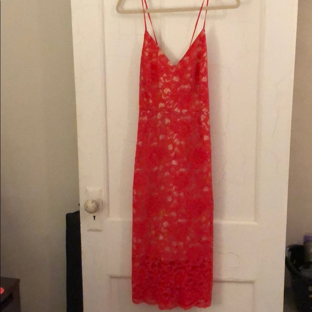 Red Lace Dress